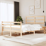 Bed Frame without Mattress Solid Wood Pine 135x190 cm Double Double 3104981