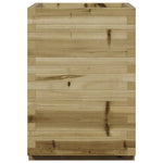 Garden Planter 50x50x72.5 cm Impregnated Wood Pine 3282578