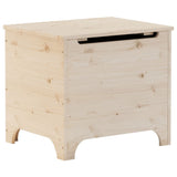 Storage Box with Lid RANA 60x49x54 cm Solid Wood Pine 4002335