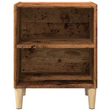 Bedside Cabinets 2 pcs Old Wood 40x30x50 cm Engineered Wood 856417