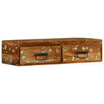 ZNTS Wall-mounted TV Cabinet 80x30x19 cm Solid Wood Reclaimed 4017462