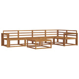 Outdoor Sofa Set 6 pcs Natural Solid Acacia Wood 3367617