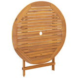 5 Piece Garden Dining Set Beige Poly Rattan and Solid Wood 3281816