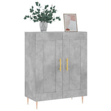 Sideboard Concrete Grey 69.5x34x90 cm Engineered Wood 830184