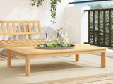 Garden Table 100x60x30 cm Solid Wood Acacia 365851