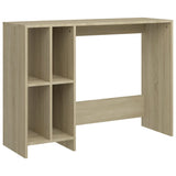 Notebook Desk Sonoma Oak 102.5x35x75 cm Engineered Wood 808344
