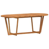 7 Piece Garden Dining Set Solid Wood Acacia 3334772