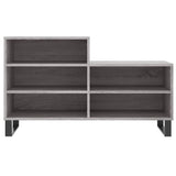 Shoe Cabinet Grey Sonoma 102x36x60 cm Engineered Wood 831402