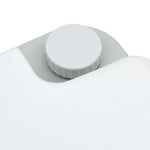 Portable Camping Toilet Grey 41.5 x 36.5 x 30 cm 42001425