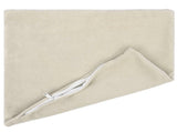 Cushion Cover 12 pcs HEERLEN Cream 45 x 45 cm Microfiber Fleece 910476