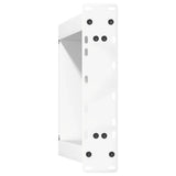 Coffee Table Legs U-Shaped 2 pcs White 38x cm Steel 4012761