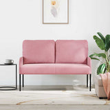 Sofas with Cushion 110cm Pink Plywood 42023458