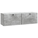 Wall-Mounted TV Cabinet Concrete Grey 98 x 31 x 30 cm 898218