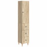 Cabinet Set 2 pcs 33 x 34.5 x 90 cm Engineered Wood 3416468