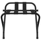 Luggage Rack with Backrest Black 56x39x52 cm 153075