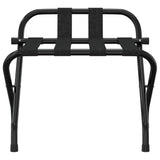 Luggage Rack with Backrest Black 56x39x52 cm 153075