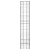Gabion Basket with Lids Galvanised Wire 150 x 100 x 30 cm 141042