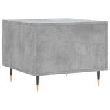 Coffee Tables 2 pcs Concrete Grey 50x50x40 cm Engineered Wood 829357