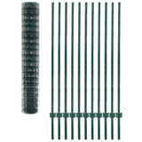 Euro Fence Steel 20x1.5 m Green 142813