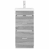 Bathroom Vanity with Sink Grey Sonoma 42 x 40 x 84.5 cm 890701