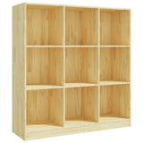 Book Cabinet/Room Divider 104x33.5x110 cm Solid Pinewood 809972