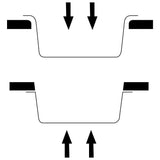 Kitchen Sink with Overflow Hole White Granite 147064