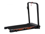 Steel Folding Motorized Home Treadmill w/ LCD Monitor Black T3398P347560