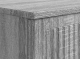 Bathroom Sink Cabinet EDE Grey Sonoma 82 x 41x 59 cm 895921
