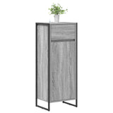 Bathroom Cabinet Grey Sonoma 40 x 30 x 100 cm Engineered Wood 886501
