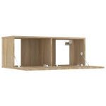 TV Cabinets 2 pcs Sonoma Oak 80x30x30 cm Engineered Wood 804538