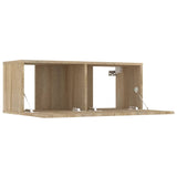 TV Cabinets 2 pcs Sonoma Oak 80x30x30 cm Engineered Wood 804538