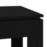 Dining Table Black Oak 120x60x76 cm Engineered Wood 862451