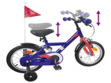 Kids Bike 12 Inches for 2-4 Years Old Dark Blue 42009637