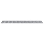 ZNTS Aluminium Checker Plates 4 pcs Anti-Slip 80x20 cm 4104260