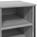 Shoe Cabinet Grey Sonoma 90x38x61.5 cm Engineered Wood 848647