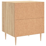 Bedside Cabinet Sonoma Oak 40x35x47.5 cm Engineered Wood 827282
