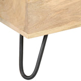 Chest 90x40x45 cm Solid Mango Wood 289635