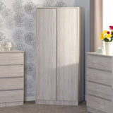 ZNTS Malvern 2 Door Wardrobe 100-101-194