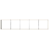 Raised Garden Bed Natural 400 x 80 x 24 cm cold-rolled steel 8006505