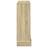 Fireplace Surround Sonoma Oak 100x30x87.5 cm Engineered Wood 854564