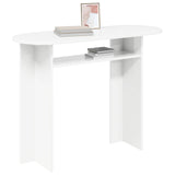 Console Table White 100 x 39.5 x 75 cm Engineered Wood 8001158