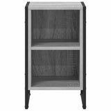 Bedside Table 2 pcs Grey Sonoma 39.5 x 30 x 50 cm 886637