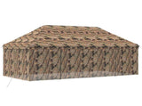 Pop-up Gazebo with 4 Sidewalls 3 x 6 m Forest Camouflage 42036838