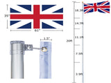 5.1*5.1*600cm Aluminum Alloy Splicing Flagpole Adjustable And Retractable Courtyard Outdoor Flagpole 76252619