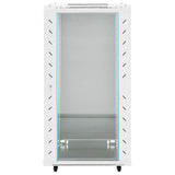 Network Cabinet with Storage Grey 600 x 600 x 1200 mm Steel 30269
