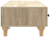 TV Cabinet Sonoma Oak 147 x 34.5 x 30 cm Engineered Wood 894247