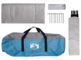 Camping Tent with Rainfly Water-resistant Dome Blue 42028526