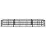 Outdoor Dog Kennel Steel 13.14 m 3124603
