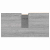 Bathroom Cabinet Grey Sonoma 65x33x60 cm Engineered Wood 831618