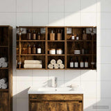 Bathroom Cabinet Set 3 pcs 116 x 16 x 62.5 cm Engineered wood 3403812